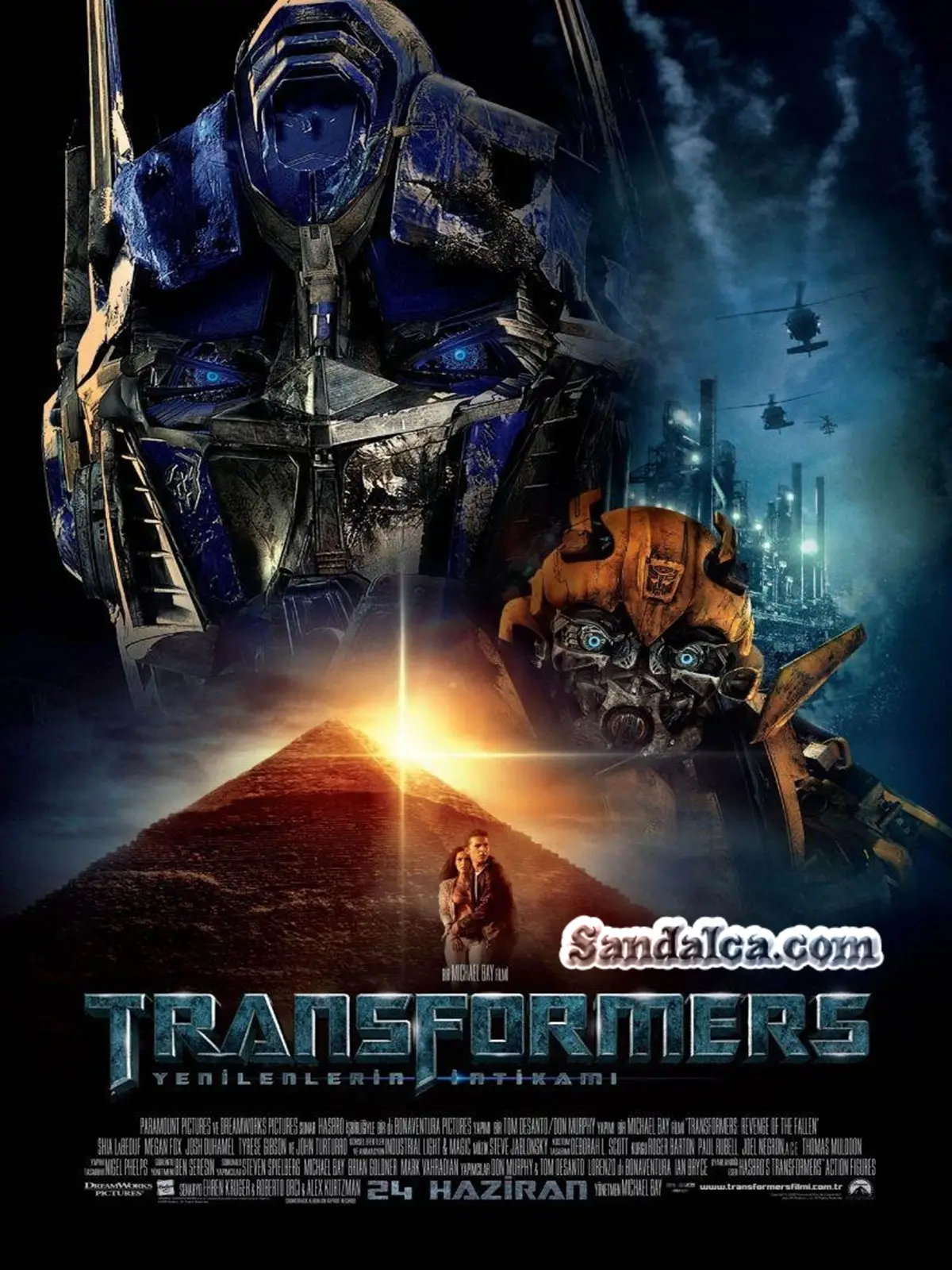 Transformers: Yenilenlerin İntikamı Türkçe Dublaj indir | 1080p DUAL | 2009