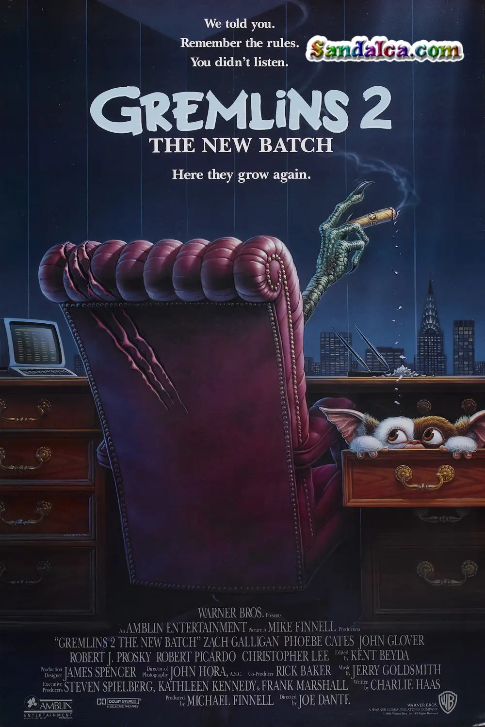 Gremlinler 2 - Gremlins 2: The New Batch Türkçe Dublaj indir | 1080p DUAL | 1990