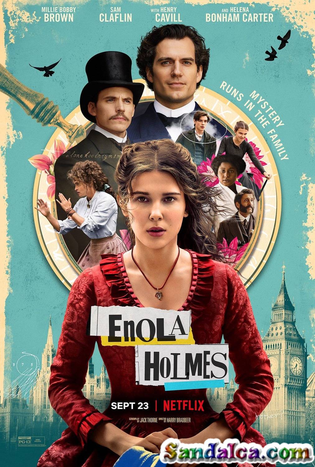 Enola Holmes Türkçe Dublaj indir | 1080p DUAL | 2020