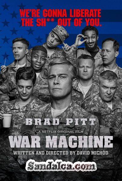 Savaş Makinesi - War Machine Türkçe Dublaj Seçenekli Film indir | 2017