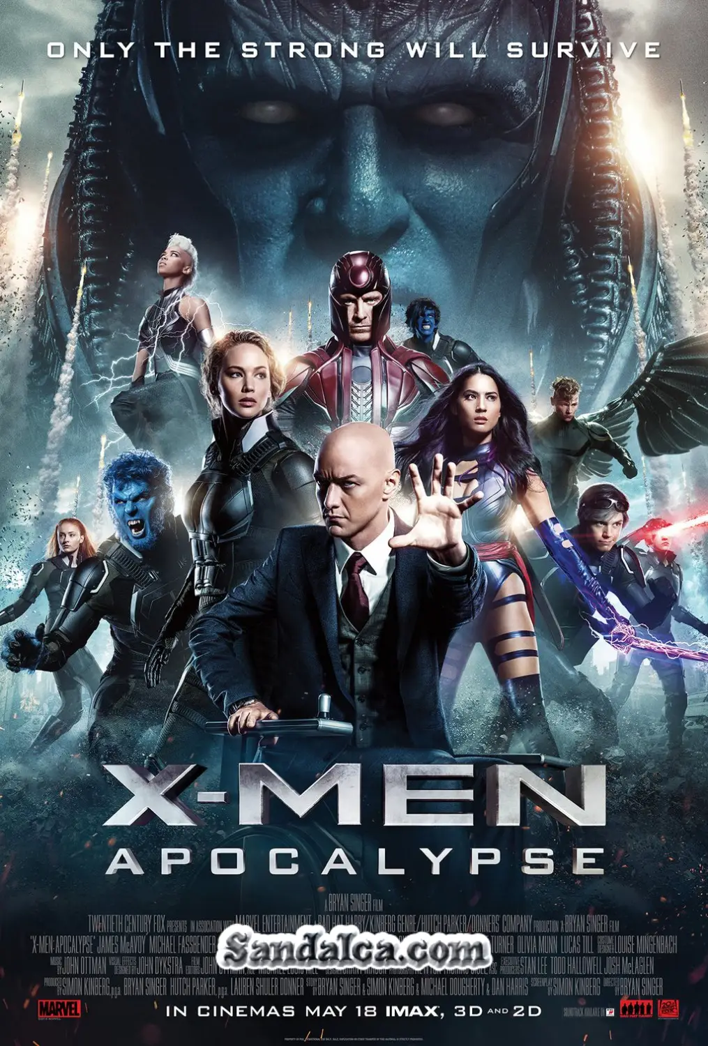 X-Men: Apocalypse Türkçe Dublaj indir | 1080p DUAL | 2016