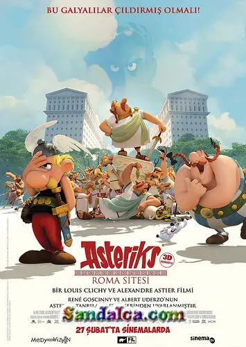 Asteriks: Roma Sitesi Türkçe Dublaj indir | BDRip | 2014