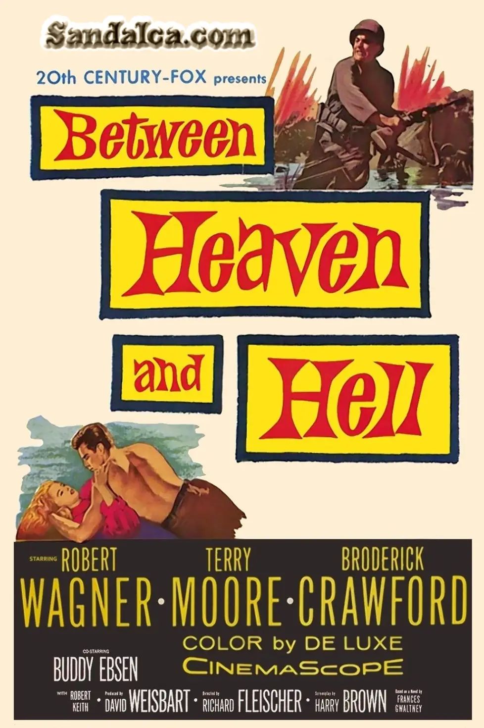 Cehennem Fedaileri - Between Heaven and Hell Türkçe Dublaj indir | 1080p DUAL | 1956