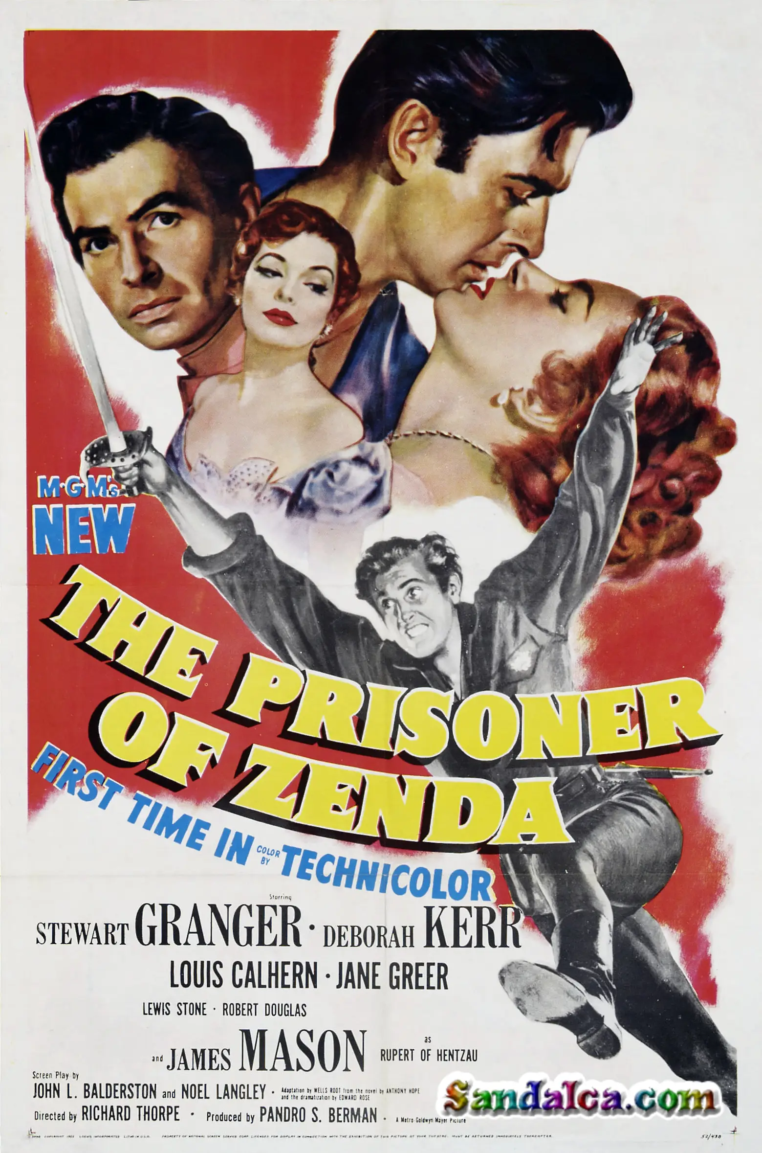 The Prisoner of Zenda Türkçe Dublaj indir | 1080p DUAL | 1952