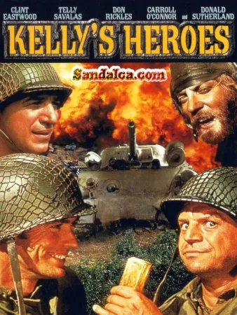 Çılgın Savaşçılar - Kelly's Heroes Türkçe Dublaj indir | 1080p DUAL | 1970