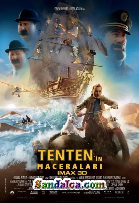 Tenten'in Maceraları - The Adventures of Tintin Türkçe Dublaj indir | BDRip | 2011